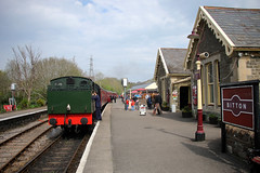 132 'Sapper', Hunslet Austerity 0-6-0ST, Avon Valley Railway, Bitton, Gloucestershire