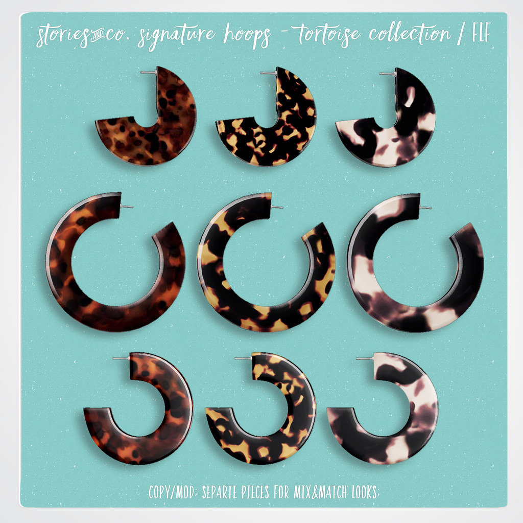 Stories&Co. Signature Hoops – Tortoise Collection / FLF August’18