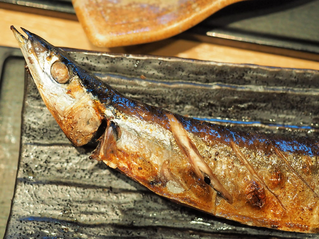 Sanma fish from Rakuzen's Yakizakana Zen (Grilled Fish Set)