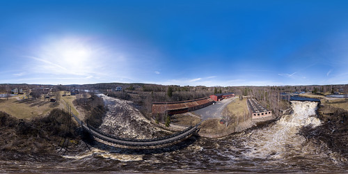 panorama 360 360x180 equirectangular ptgui munkfors munkforsen värmland sverige sweden pano