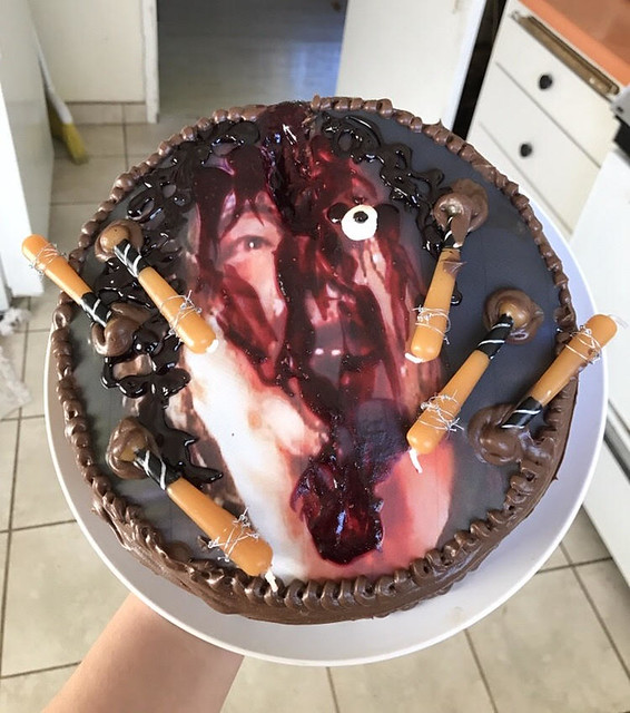 The Walking Dead Cake by Glen