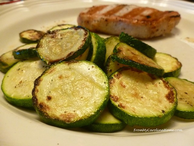 Grilled Veggies at From My Carolina Home