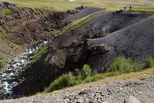 Un par de cascadas y fiordos del este, bastante coche, incluido incidente - Islandia en grupo organizado (37)