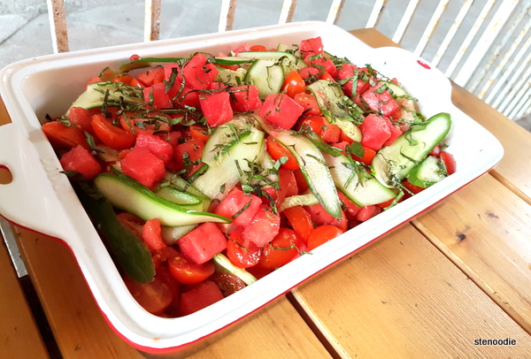 Pickled Watermelon Salad