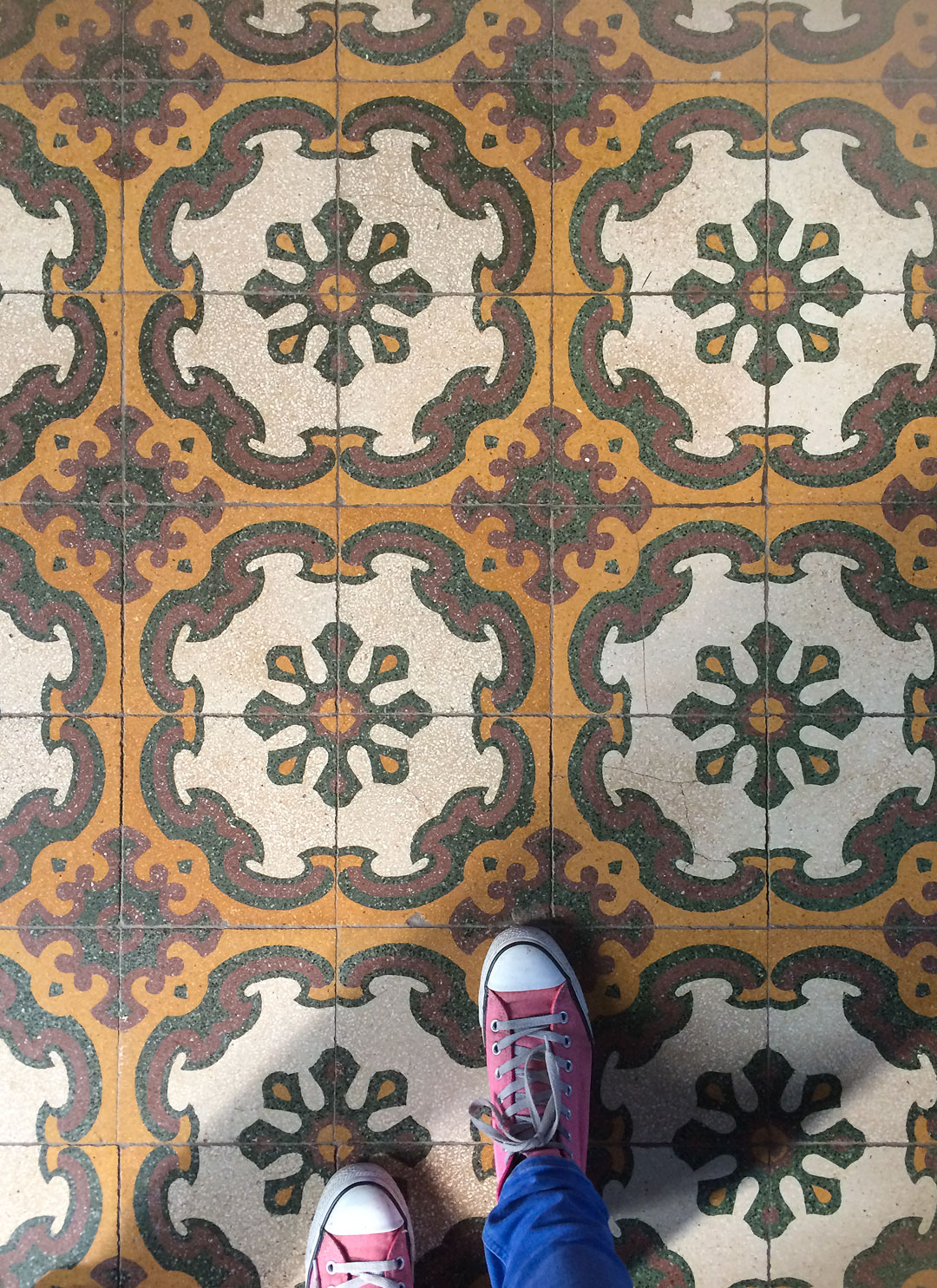 Beautiful floor tiles