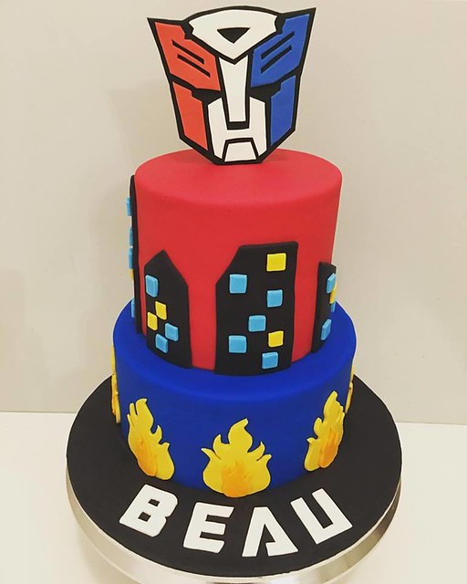 Transformers Cake by Sunny & Elouise