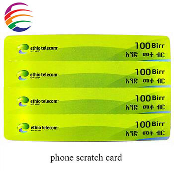phone scratch card