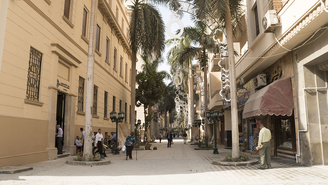Cairo's Sherifeen street after renovation