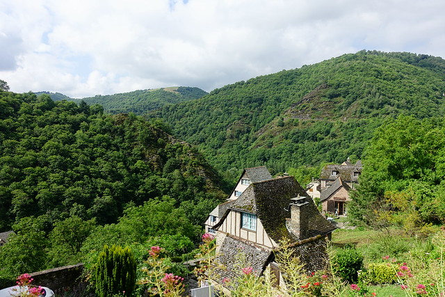 4. Aveyron: Bozouls, Conques. - De viaje por Francia: diarios, viajes y excursiones en coche. (42)