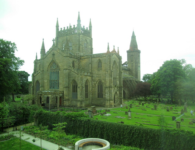 Dunfermline Abbey from Carnegie Library