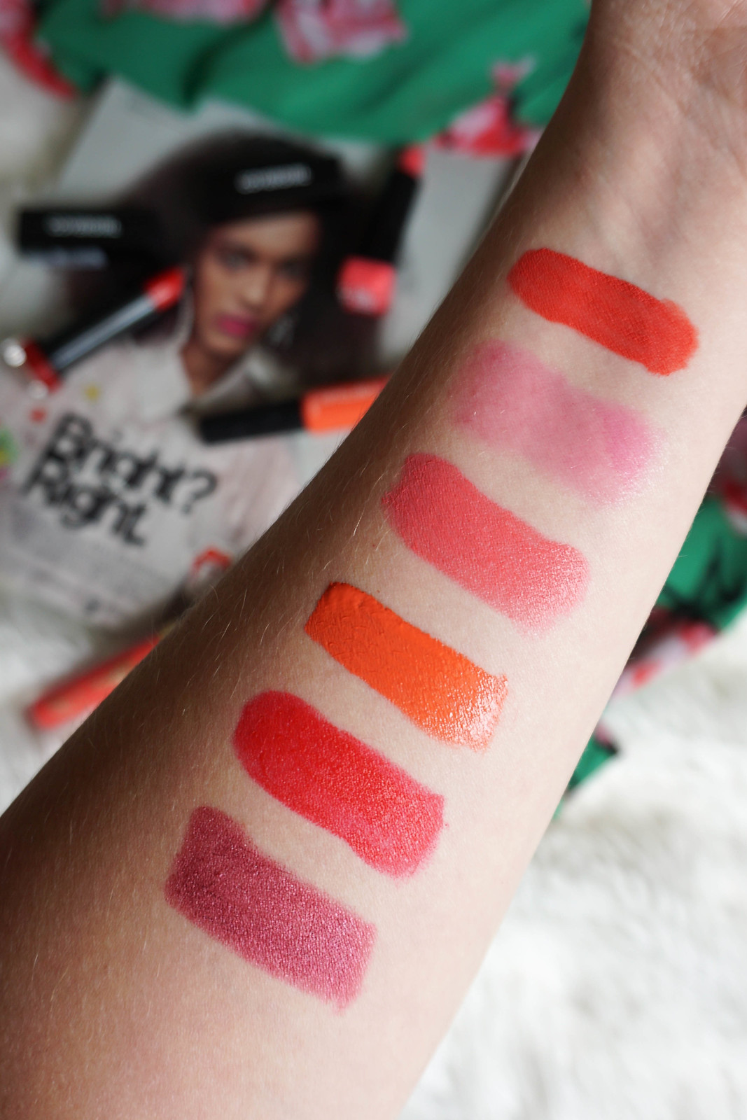 My Six Favorite Summer Lipsticks Under $15 Lipstick Swatches