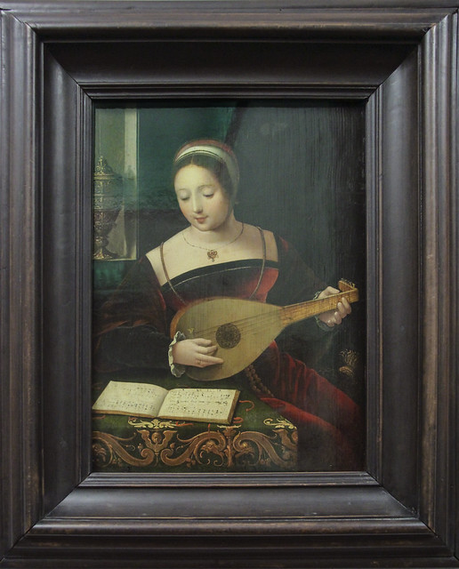 A Lute Player, Meister der weiblichen Halbfiguren, c.1520-40