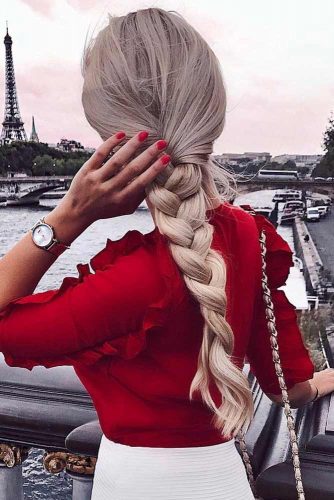 30+Most Stunning French Braid Hairstyles To Make You Amazed! 26