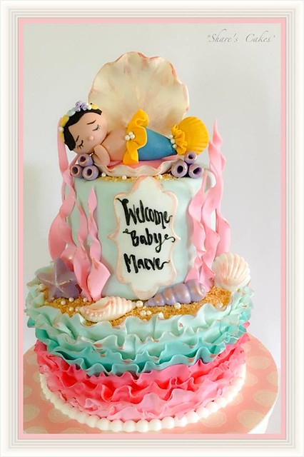 Baby Shower Cake by Share's Cakes