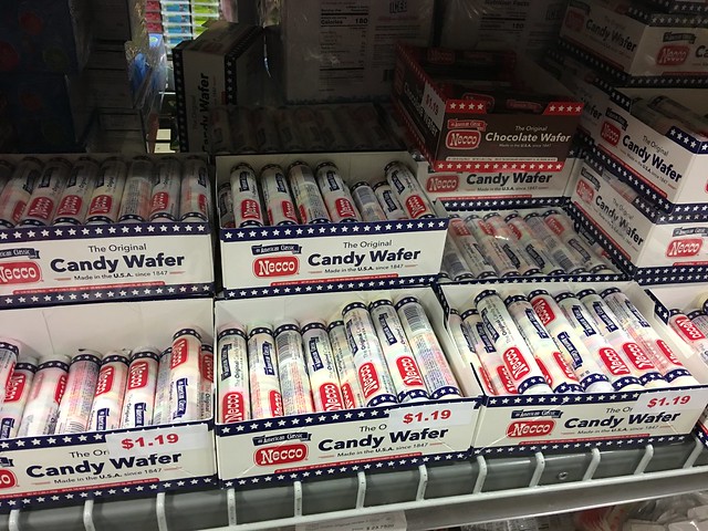 Neco wafers at b.a. Sweetie in Cleveland