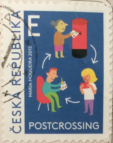 Sello de Postcrossing