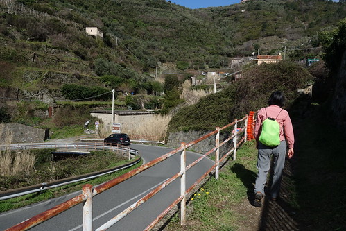 On the trail to Volastra - Cinque Terre, Italy