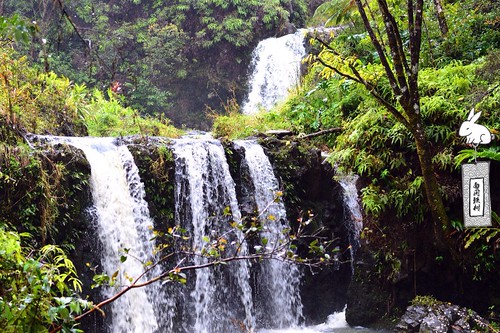Hana Highway, waterfalls