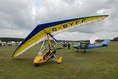 G-BYFF Solar Wings Pegasus [7500] Popham 010510