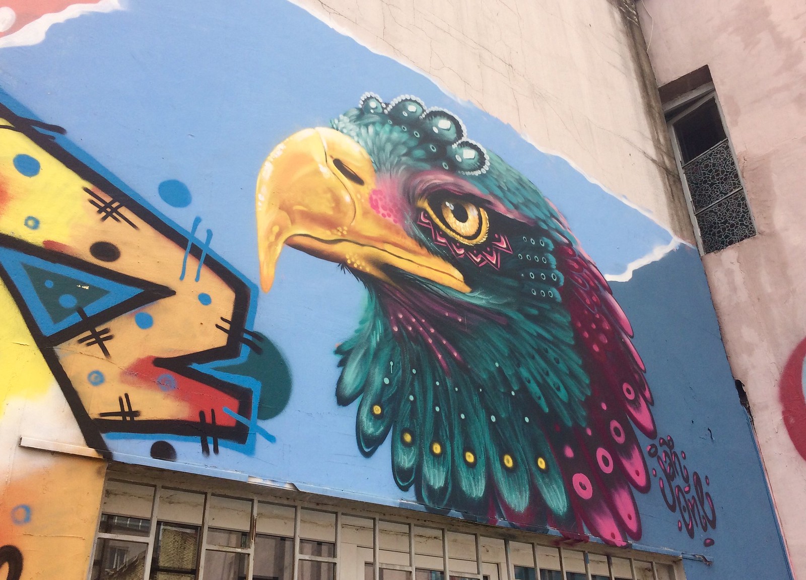 201705 - Balkans - Falcon Graffiti - Sofia - Oborishte - Sofia, May 21, 2017