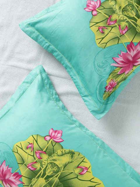 Floral pillow covers for summer