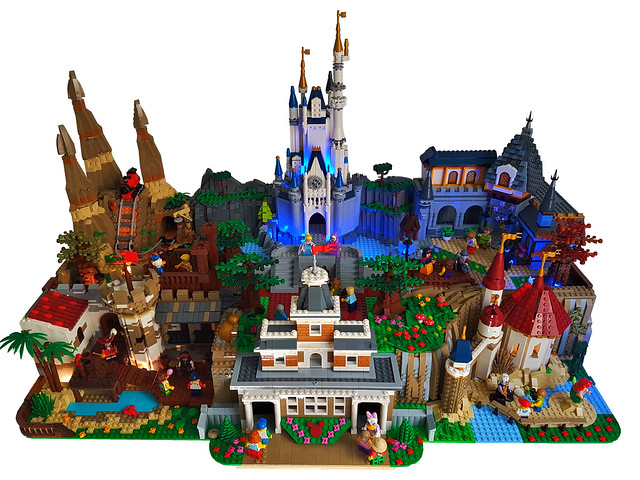Magic Kingdom LEGO Diorama