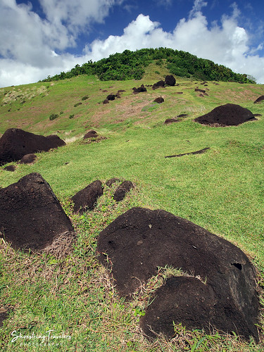 binurongpoint baras catanduanes bicolregion philippines landscape hill rock outdoor grass sky