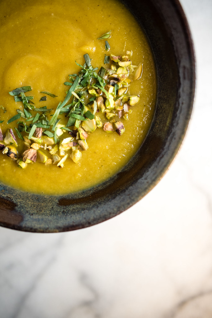 Golden Beet Soup with Pistachios and Tarragon | Things I Made Today