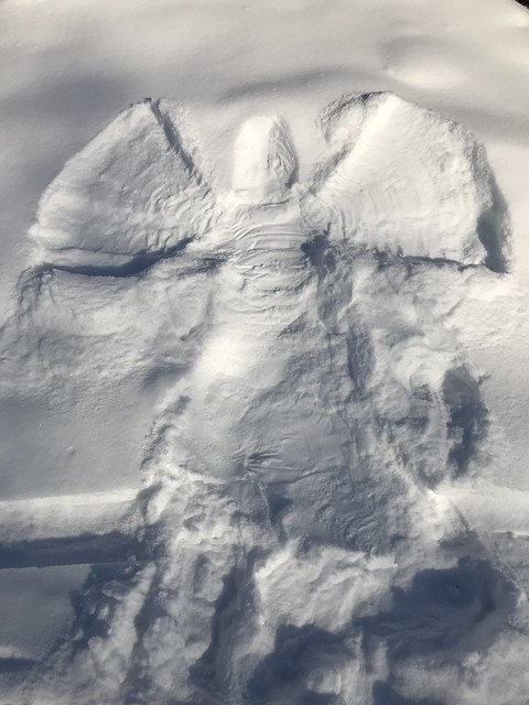 Snow angel,  Finland