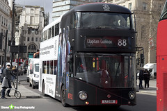 Wrightbus NRM NBFL - LTZ 1511 - LT511 - Three - Clapham Common 88 - Go Ahead London - London 2018 - Steven Gray - IMG_7380
