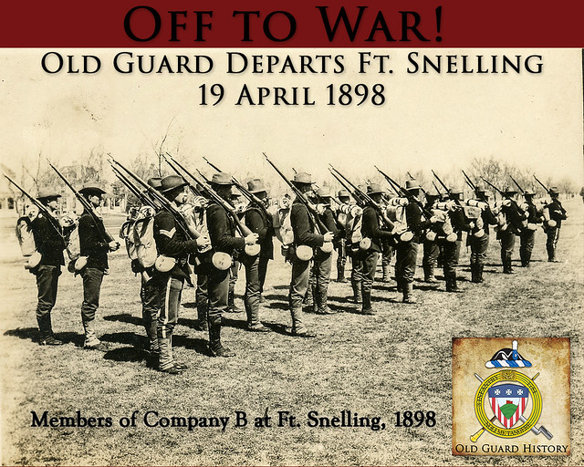 04-19-Old Guard departs Ft. Snelling
