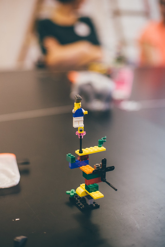 Building lego models for design sprints