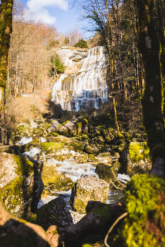 Cascades du Hérisson - Le Grand Eventail - Jura - Avril 2018