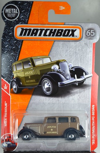 2020 Matchbox #40 MBX City 1933 Plymouth Sedan