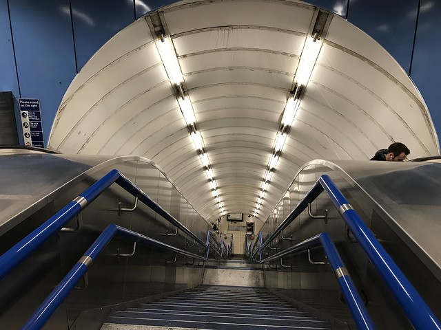 London tube,  March 20, 2018