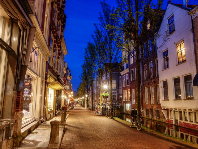 The streets of Delft