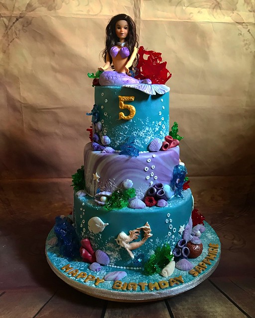 Under the Sea Themed Cake by Kamela Khan