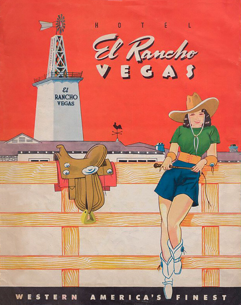EL RANCHO LAS VEGAS Glossy 8x10 Photo Casino & Hotel Print Strip Poster 