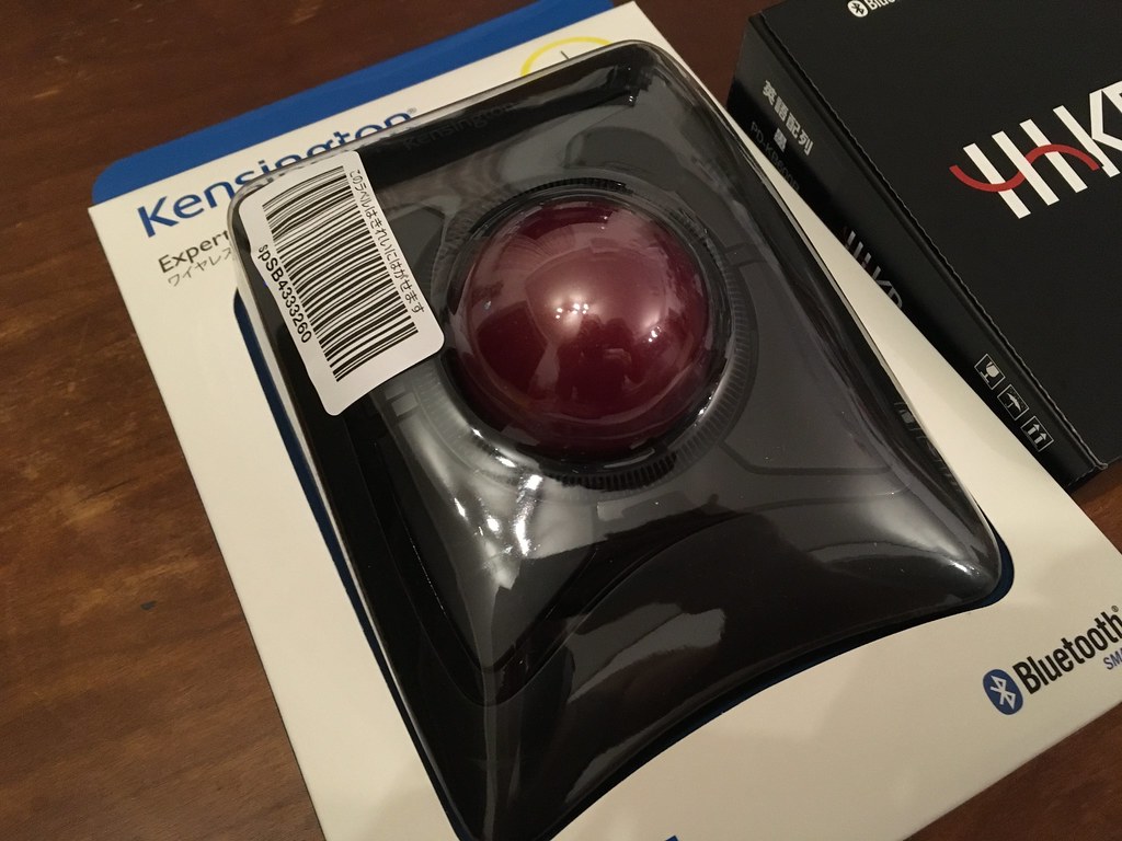 Kensington Trackball Mouse のワイヤレスモデル
