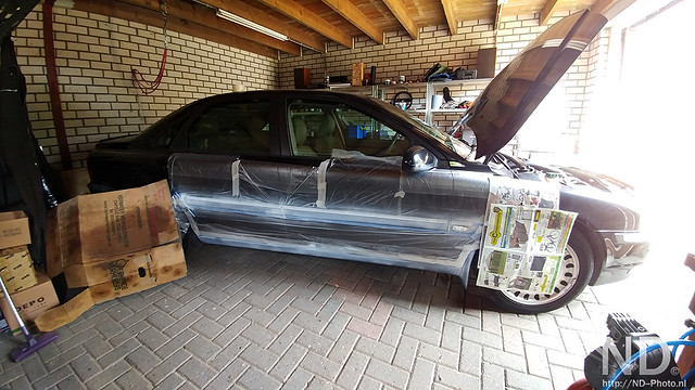 Volvo S80 2.4T Repainting All The Trim!
