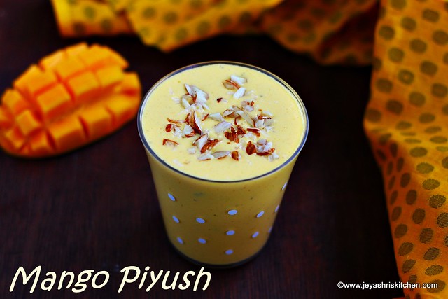 Mango-piyush recipe