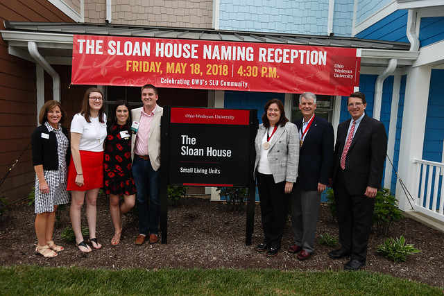 Sloan House Naming Reception
