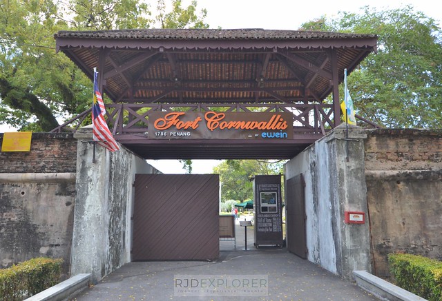 penang island itinerary travel guide Fort Cornwallis