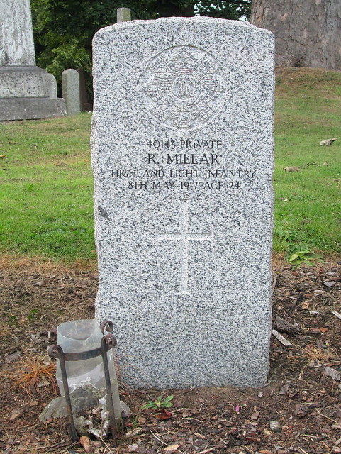 War Grave 5, Cockpen and Carrington Kirkyard