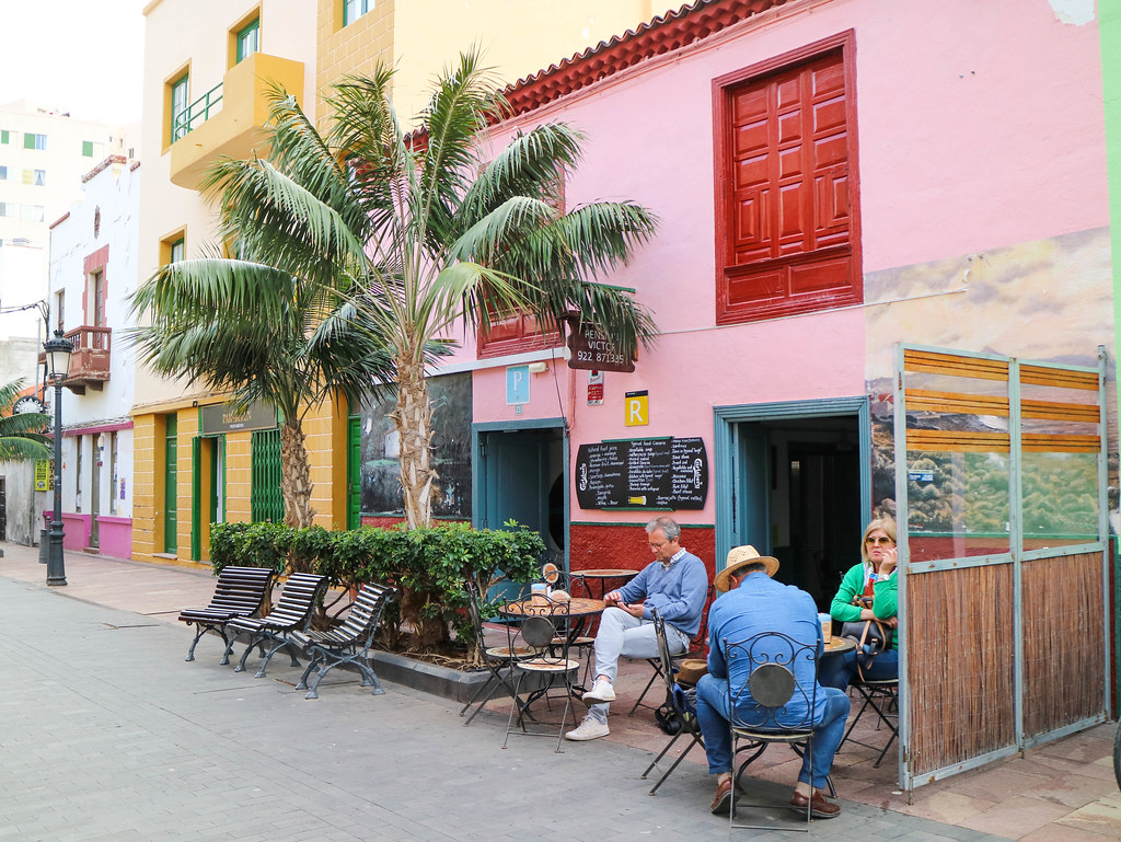Calle Real en San Sebastián La Gomera