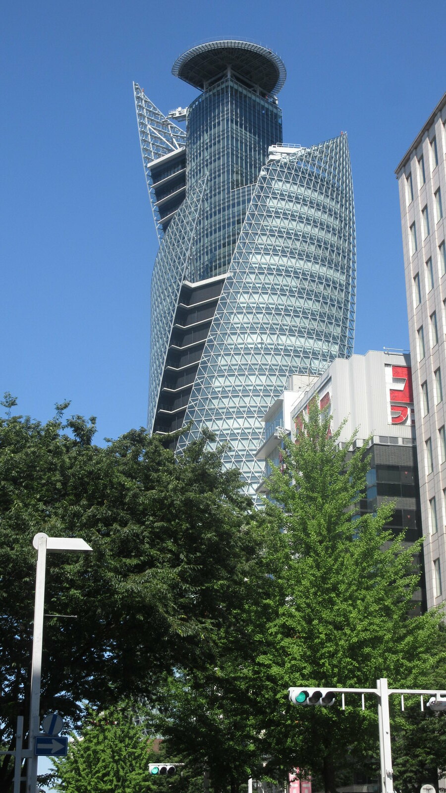 Modern Skyscrapers Nagoya Japan