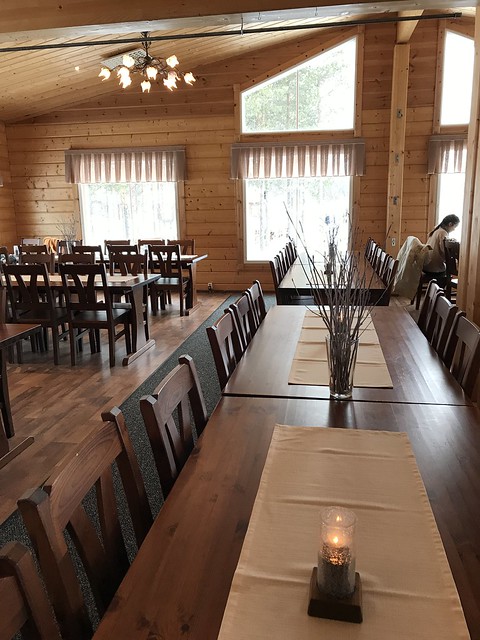 Arctic Snow Hotel dining area