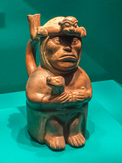 Keramikgefäß der Moche-Kultur, 100 - 800 n.C.