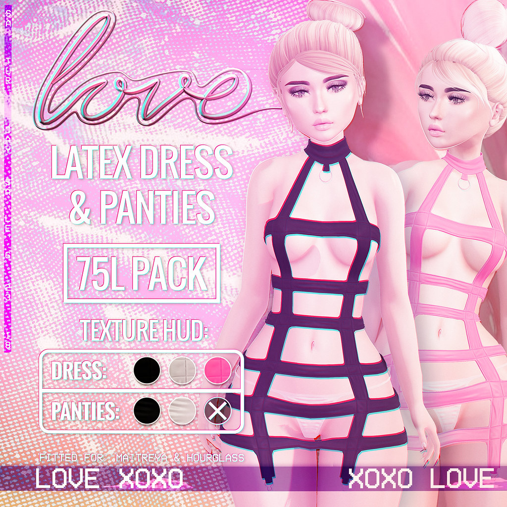 Love [Latex Dress & Panties] 75L$ Pack – The Saturday Sale