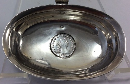 Ladle with 1796 coin bowl